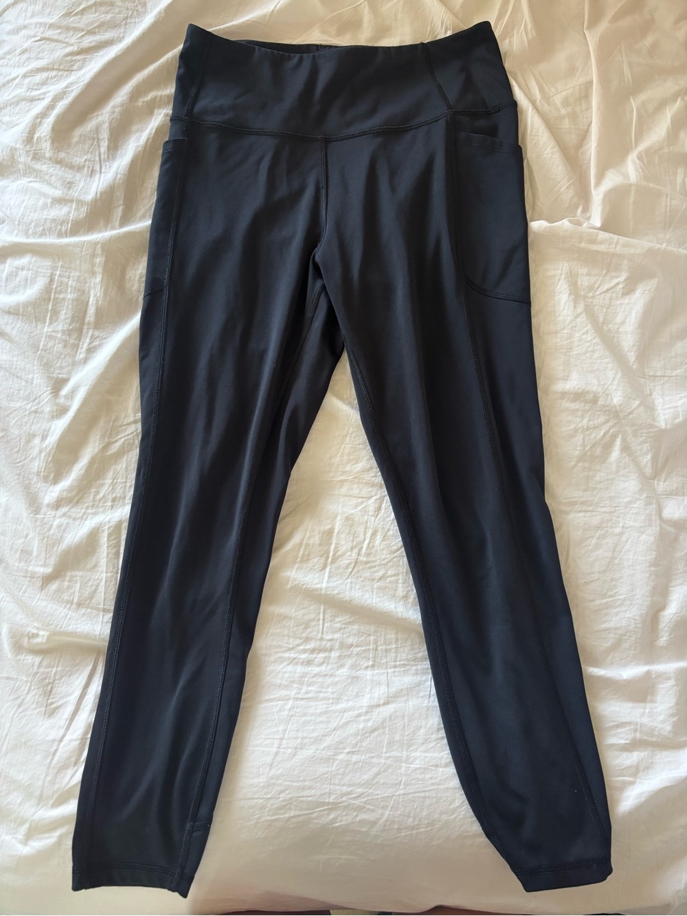 Victoria's Secret Black High-Waist Side Pocket Leggings